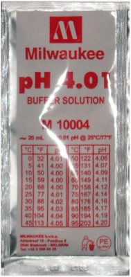 Eichfl&uuml;ssigkeit  pH 4 20ml Beutel