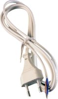 Netzstecker mit Stromkabel 2-polig 0,75mmÂ²