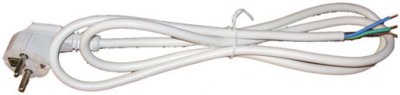 Netzstecker mit Stromkabel 3-polig 0,75mmÂ²