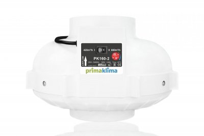 Prima Klima PK160-2 800(420)m³/h, Ø160mm