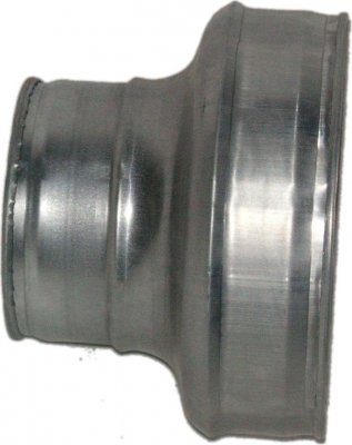 ReduzierstÃ¼ck Metall Ã˜160mm auf Ã˜100mm