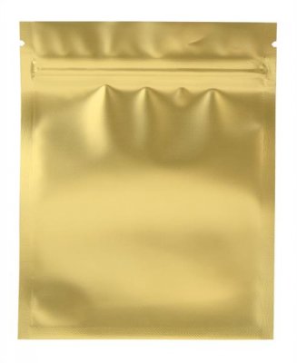 Zip-Beutel Nylon Gold 125x100mm VE100