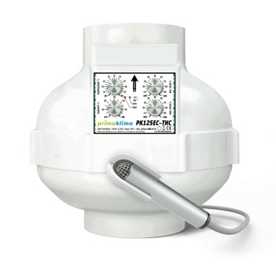 Prima Klima PK125EC-THC 0-680m³/h Ø125mm