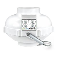 Prima Klima PK160EC-THC 0-1180m³/h Ø160mm